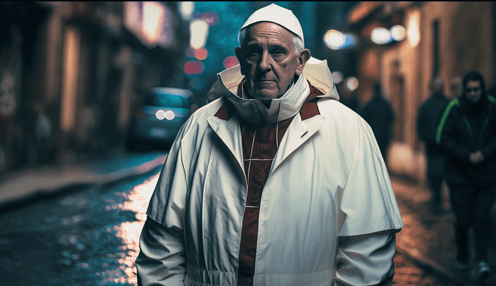 AI generated photo of Pope Francis