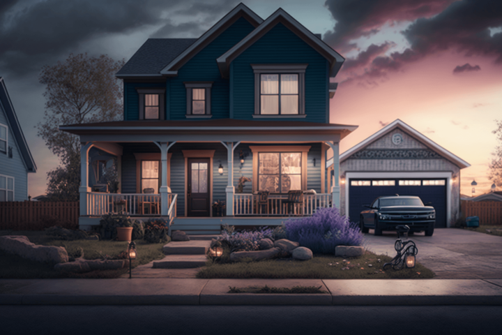 A beautiful residential home in Ohio