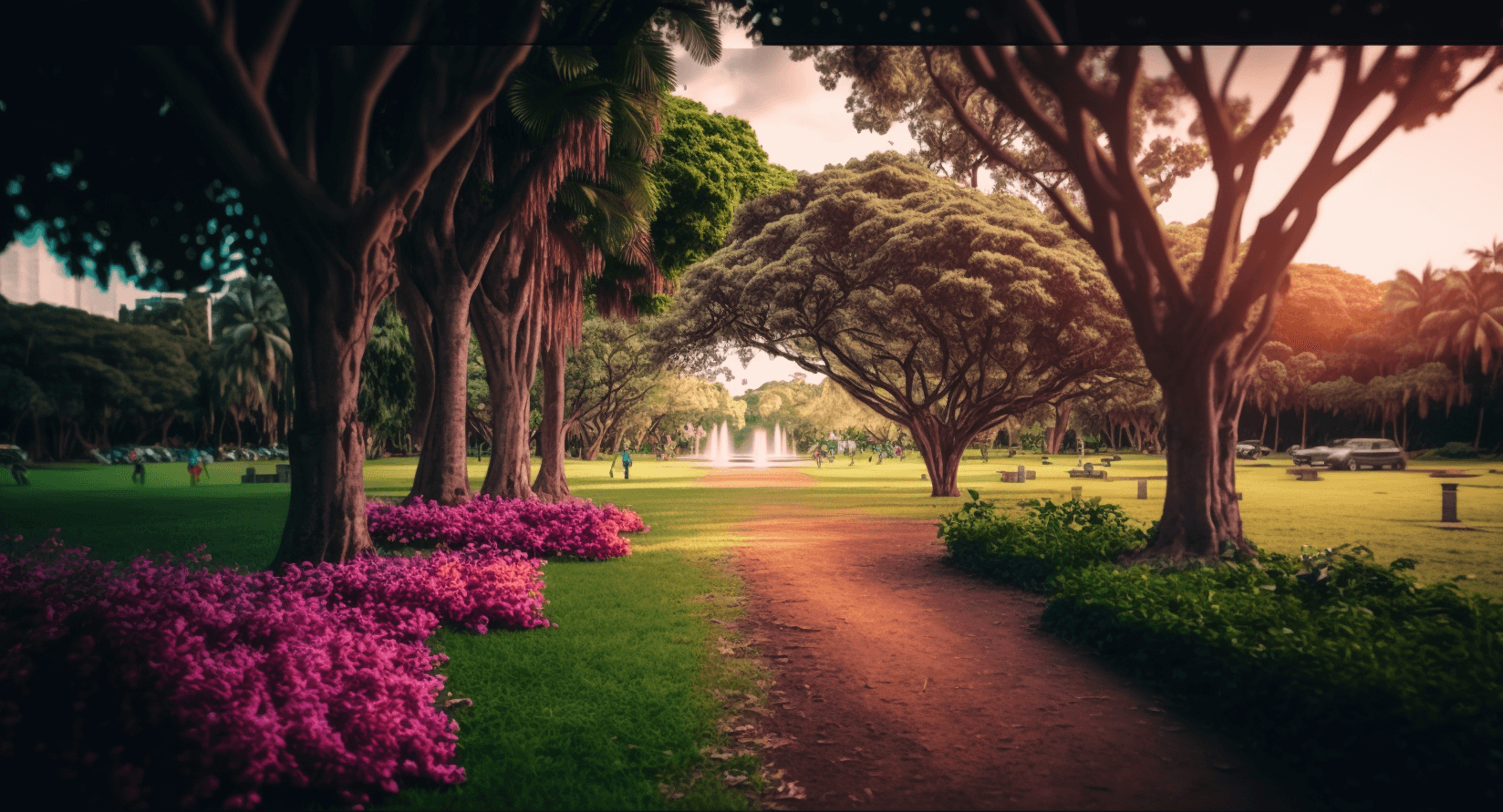 a park in Hawaii