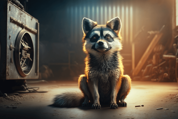 photo of a racoon dog