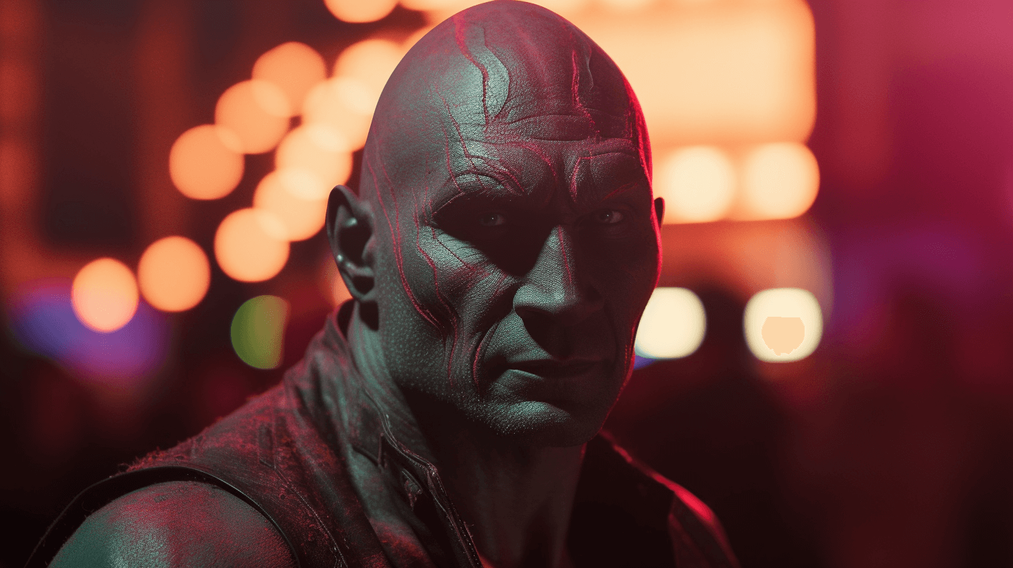 Dave Bautista, Drax from Guardians of the Galaxy