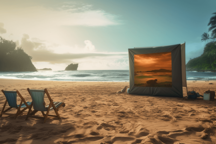 Movie screening in Hawaii