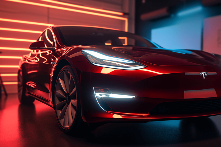 Image of a Tesla