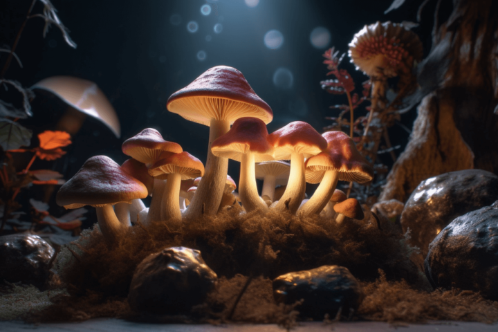 Fungus looking mushroom