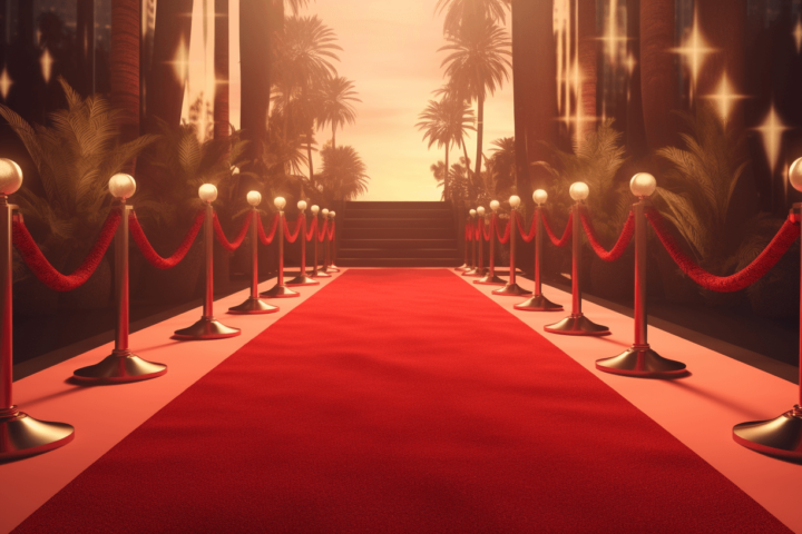 A Hollywood red-carpet