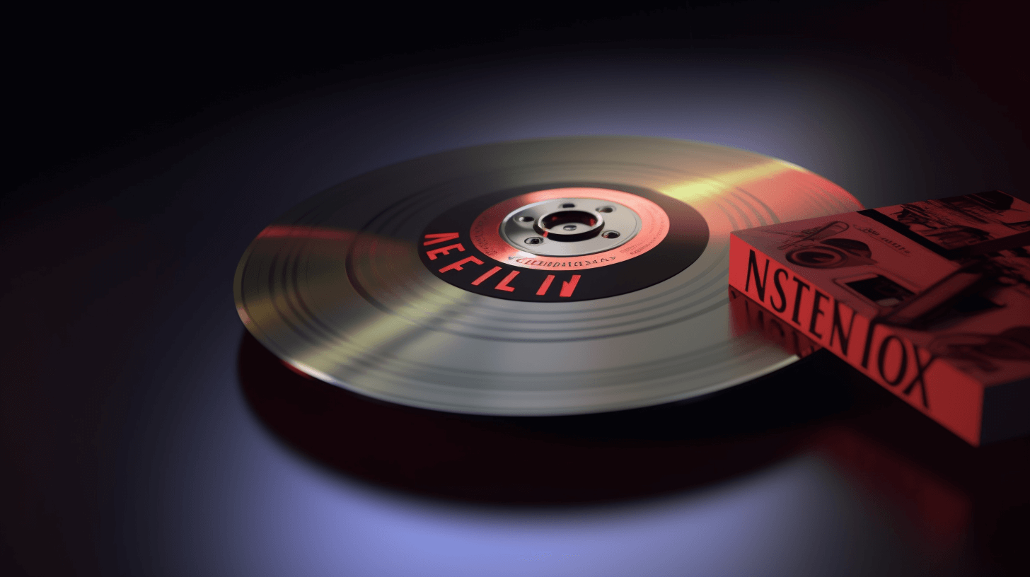 Netflix DVD player set