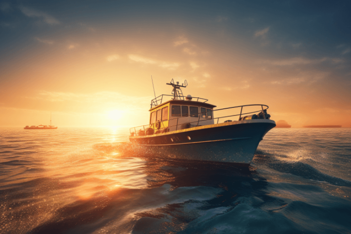 a photo of a voyage in the Mediterranean sea