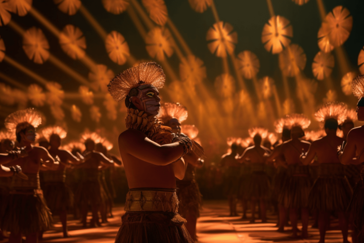 A photo of the Merrie Monarch Festival