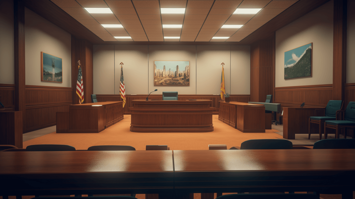 a court room in hawaii