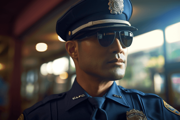 A police in Hawaii