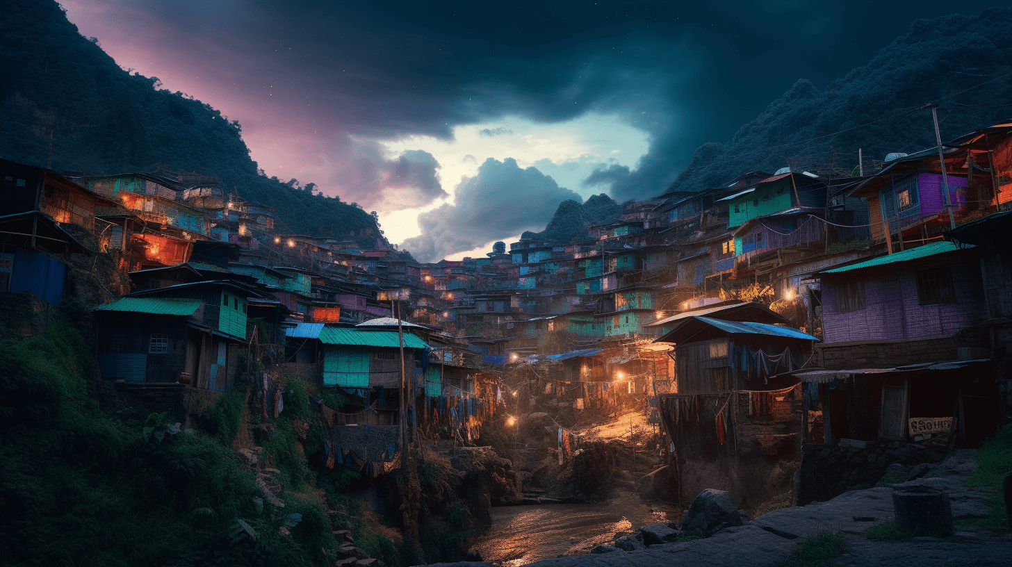 A photo of a city in Philippines