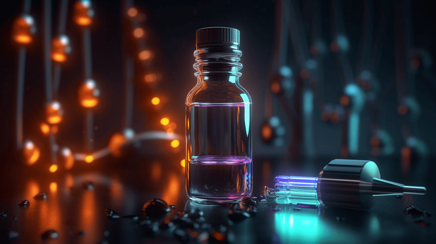 A Vial and a syringe