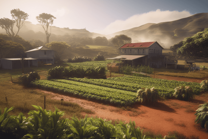 A farm in Hawaii
