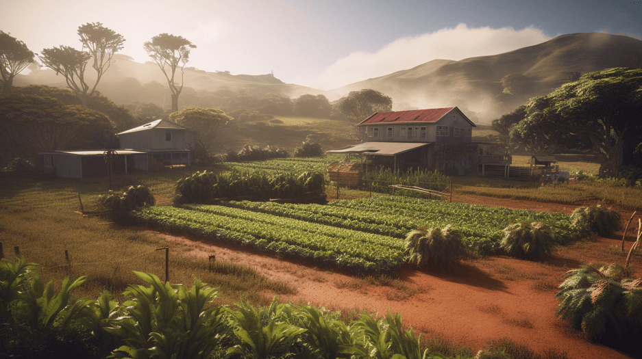 A farm in Hawaii