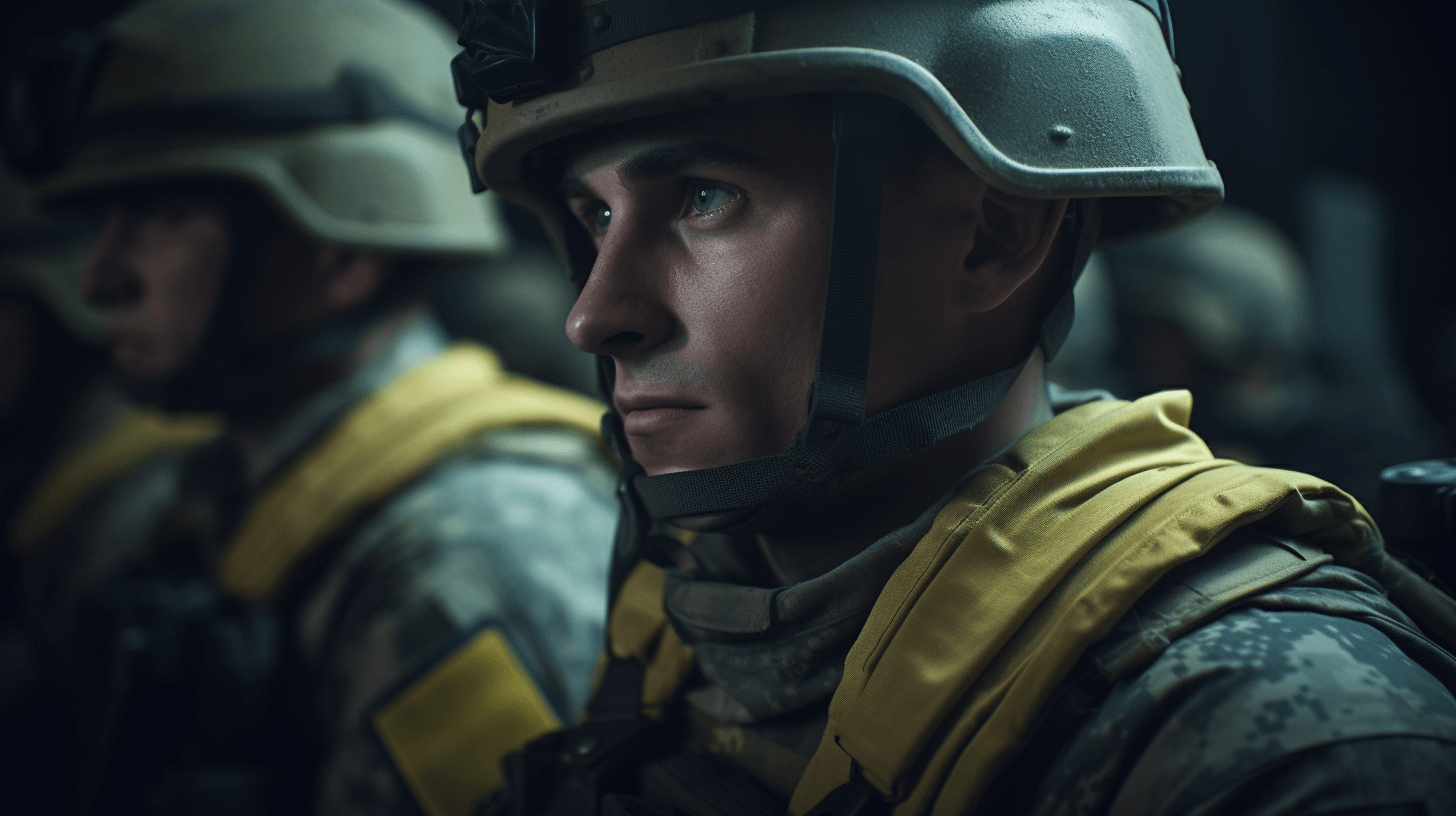 A Ukrainian military